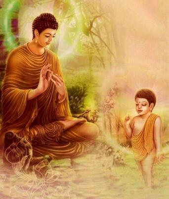 佛教历史上第一个出家的儿童-小罗睺罗